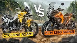 Взрослый турист для новичка и не высоких людей. Cyclone RX 401 против тяжелых турэндуро