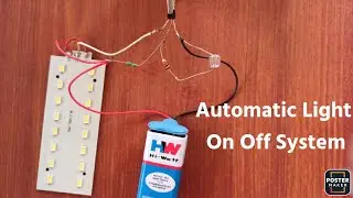How To make Street Light On off Project| 