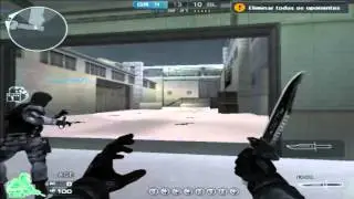 Gameplay de Crossfire: Mapa Alasca,modo eliminação.