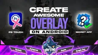 Make an AWESOME OVERLAY in Android With A Secret App || Overlay pack in the description!