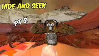 Hide and seek in gorilla tag Pt2!