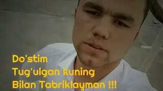 #ElyorbekNazarov Tug'ulgan kuning muborak bo'lsin Do'stim ❤❤❤