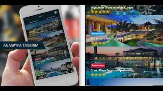 Photoshop: Mobil App Tasarımı - Anasayfa Tasarımı
