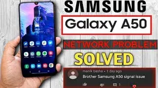 Samsung Galaxy A50-Network Problems SOLVED! By Reset network | Mr Techno 2.0