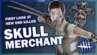SKULL MERCHANT first look at NEW DEAD BY DAYLIGHT Killer in TOOLS OF TORMENT - #dbd #dbdkiller