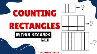 Counting Rectangles | PART 1 | Math Series | PIONEER STUDIES | #ssc #psc #exam