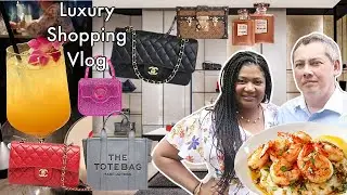LUXURY SHOPPING & Hotel Stay Vlog 2023 Chanel, Louis Vuitton, Valentino, Loewe