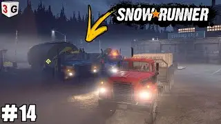 MISSÃO ENTREI PELO CANO EM MULTIPLAYER - SNOWRUNNER #14