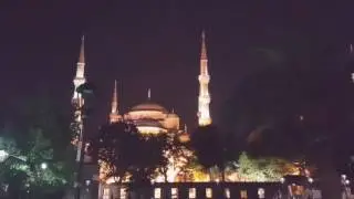 SULTANAHMET & AYASOFYA - YATSI EZANI / Blue Mosque Hagia Sophia Istanbul