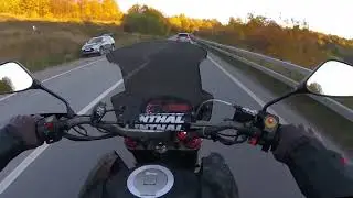 Shineray Fireguard Trail 250 - спокойная осенняя поездка с Akrapovic