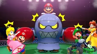 Mario Party Switch - Lucky Team Battles - Couple Mario and Peach vs Couple Luigi and Daisy (Master)