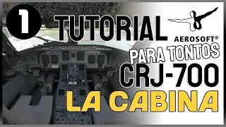 🤓 MSFS 2020 | CRJ 700 Aerosoft | TUTORIAL PARA TONTOS | La Cabina (1)