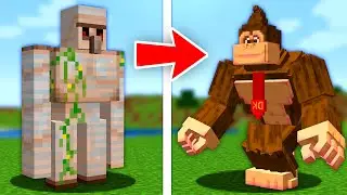 Recreé Los Personajes de MARIO BROS en Minecraft!