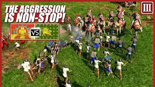 [AOE3] Indians Can't Get A Second To Breathe!