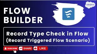 Scenario 7 : Record Type Check in Flow | Salesforce | Flow Builder Practice Set 