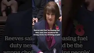 Rachel Reeves Confirms Fuel Duty Freeze Will Continue Into 2025