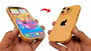 How To Make iPhone 15 Pro With Cardboard - Cardboard Phone & Paper Crafts