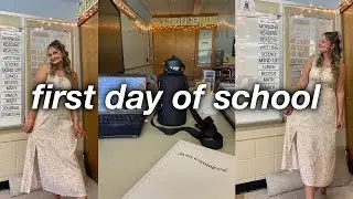 TEACHER VLOG | first day of 3rd grade, back to school plans + activities