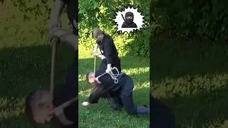 NINJA WEAPONS TRAINING 🥷🏻 How To FIGHT with KUSARIGAMA: Ninjutsu Hidden Strike 