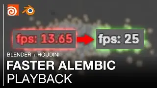 Faster Alembic Playback in Blender (MDD Workflow)