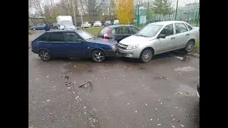 Проверили на прочность бампер гранты)