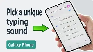 How to change the Samsung Keyboard sound while maintaining the original look and feel?