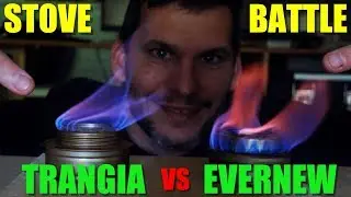 Trangia Spirit Burner vs Evernew Titanium Alcohol Stove
