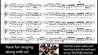 Santamagic Full Score Rehearsal Track