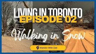 Living in Toronto: Walking In the Snow | EP. 02