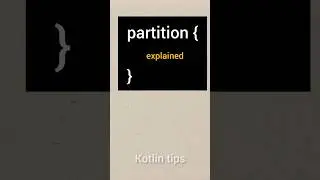use of partition function in kotlin 
