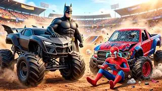 🚗🕷️ SPIDY Wins The Magic Legendary Monster Truck Racing Championship – Epic Racing Challenge?!
