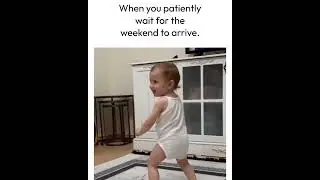 When you patiently wait for the weekend to come  #funny #sapmemes #memes @humor_highlight