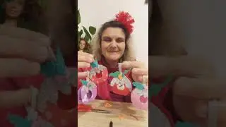 Коледни топки с бонбони с Цвети Терзиева