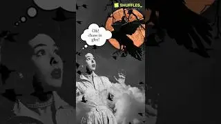 Surreal collage creepy birds 