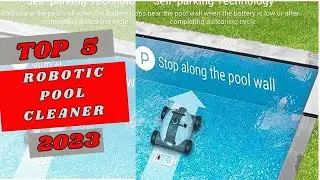 Top 5 Robotic Pool Cleaner 2023|Top 5 New Robotic Pool Cleaner | how to clean pool