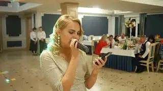 Трогательное поздравление сестры на свадьбе!