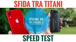 Speed Test iPhone XR vs Asus Zenfone 6