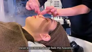 ASMR I FOUND AQUA THERAPY HEAD SPA 3 HOURS AWAY FROM TOKYO