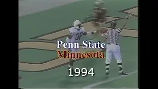 Penn State at Minnesota 1994 GAME STORY