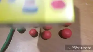 Роза из  теста для лепки👍😊