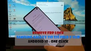 Remove Google Account Samsung Galaxy S20 S10 FOLD Z Flip Android 10 One Click