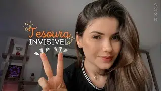 ASMR SONS DE BOCA E TESOURA INVISÍVEL 💦