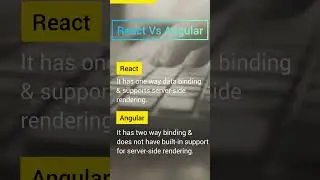 ReactJS Vs AngularJS | Difference Between React Js Vs Angular Js
