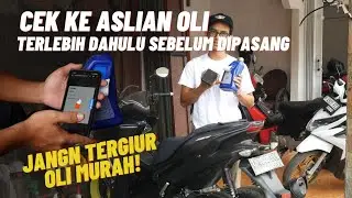 CARA MUDAH CEK OLI ASLI ATAU PALSU
