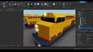 How to make a train on Roblox! Part 1