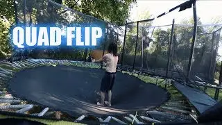 HOW DID HE MAKE THIS AROUND *Quad backflip*