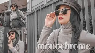 TUTORIAL EDIT FOTO MONOCHROME | PRESET ALA SELEBGRAM |LIGHTROOM PRESET
