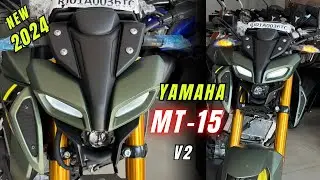 2024 New Yamaha Mt15 V2 Cyber Green😍 155cc Segment Best Bike?🔥