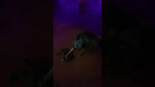 The Human Sloth (Innocence Willoughby)  at Fright Fest Magic Mountain. 10-1-2021