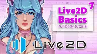 【 Live2D Cubism Tutorial 】How to Make a Full-body 2D VTuber Model | For Beginners (7/10)